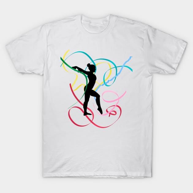 Ribbon Dancer T-Shirt by laurie3